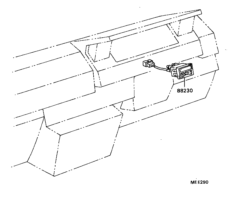 88230-22051 SWITCH ASSY, CRUISE CONTROL(AUTO DRIVE) CONTROL product image