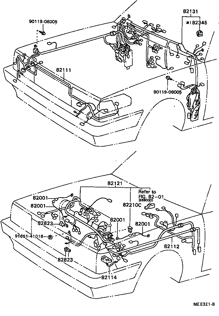 82121-20311 WIRE, ENGINE product image