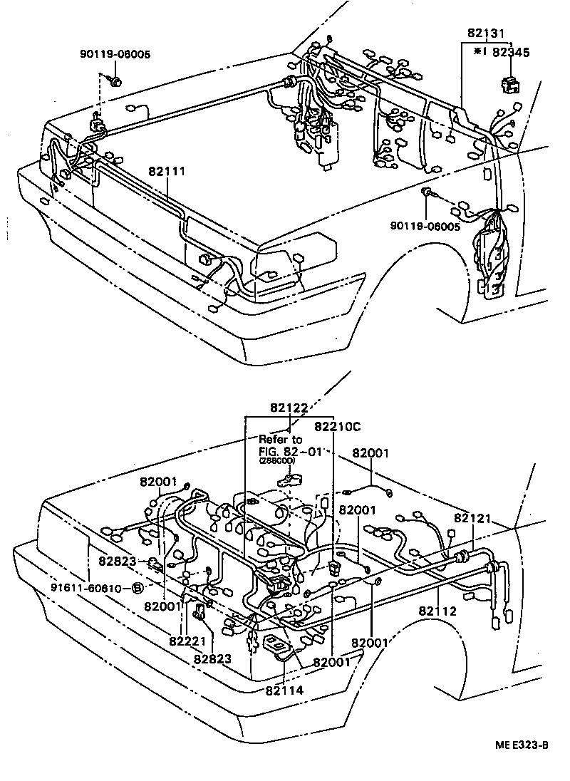 82121-20311 WIRE, ENGINE product image