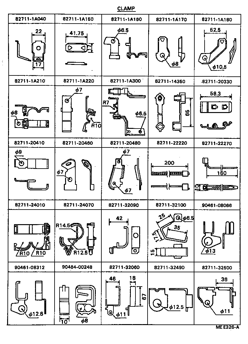 82121-20311 WIRE, ENGINE product image
