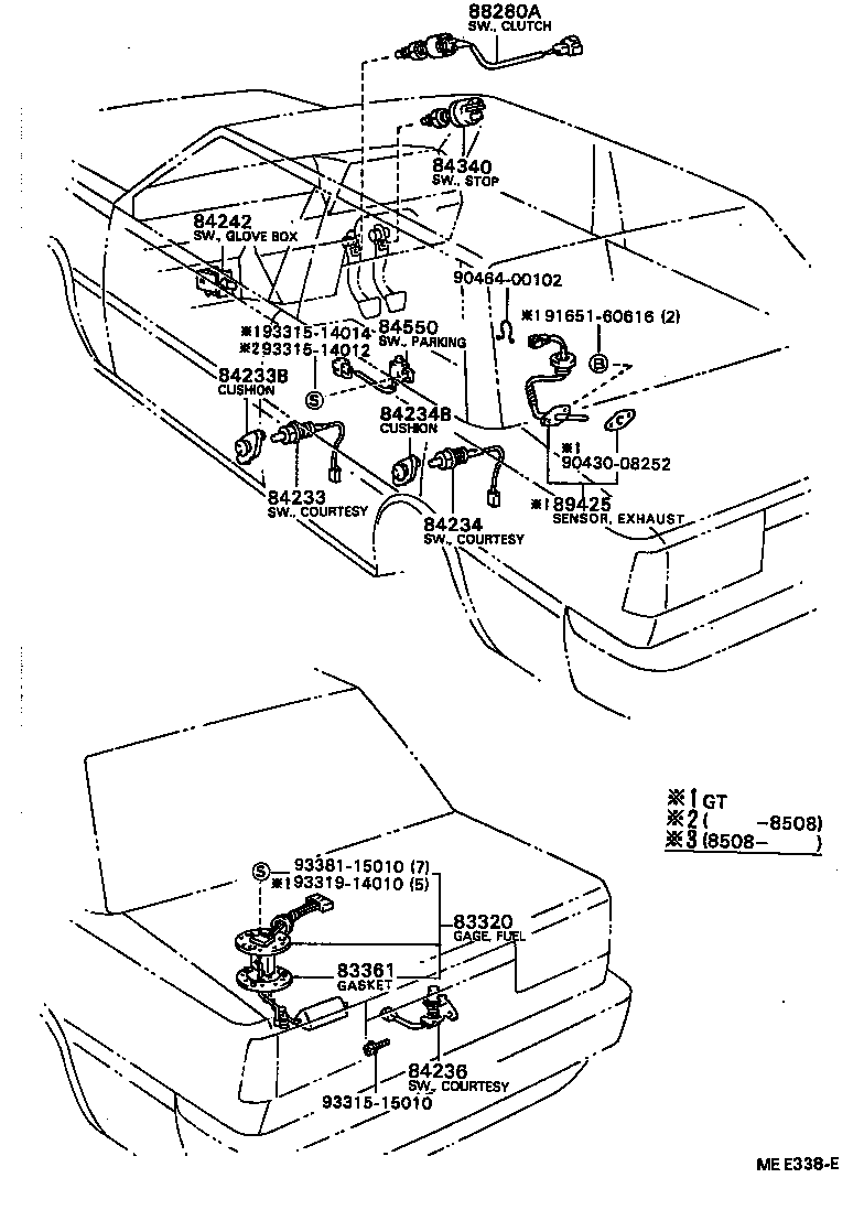 83320-29797 GAGE ASSY, FUEL SENDER product image