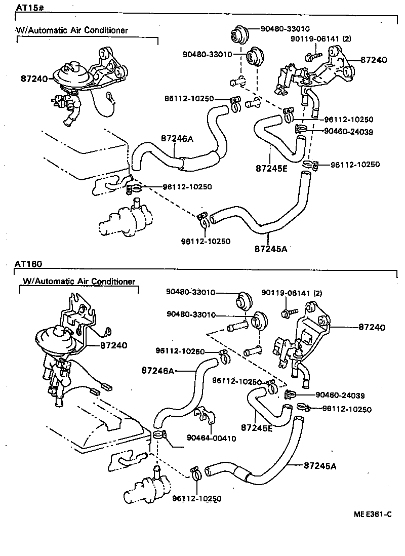 88670-20060 VALVE ASSY, HEATER WATER product image