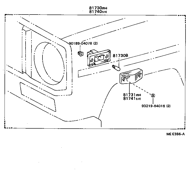 81731-87703 LENS, SIDE TURN SIGNAL LAMP, RH product image