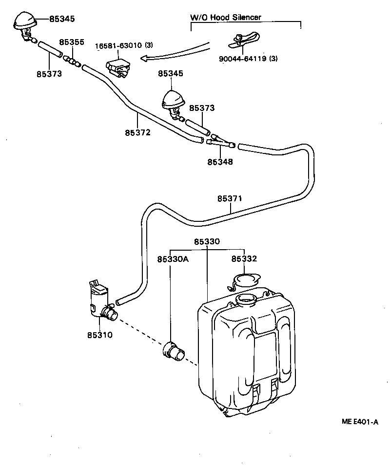 85330-87603 JAR ASSY, WINDSHIELD WASHER product image