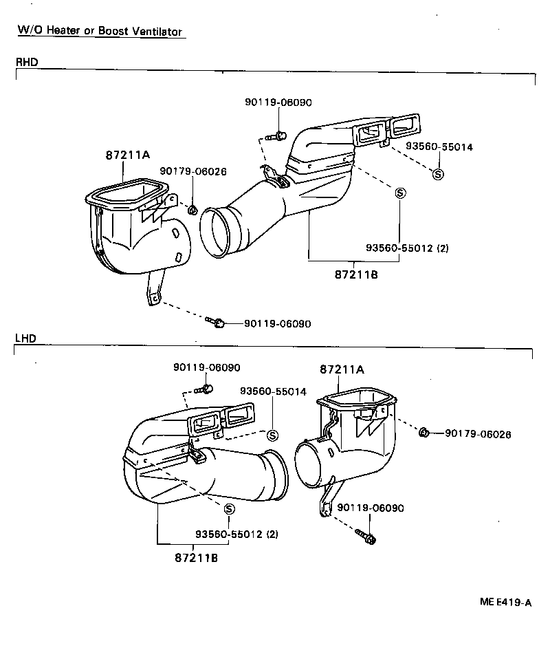 55910-89132 CONTROL ASSY, HEATER OR BOOST VENTILATOR product image