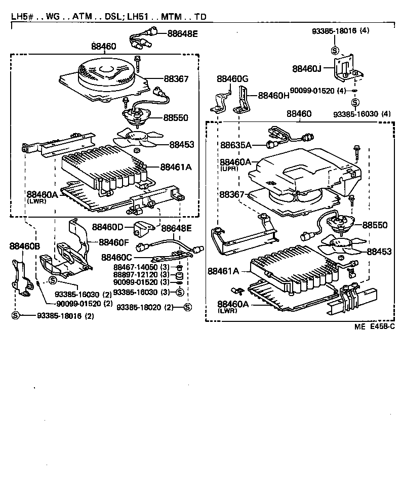 88461-95J07 CORE, COOLER CONDENSER product image