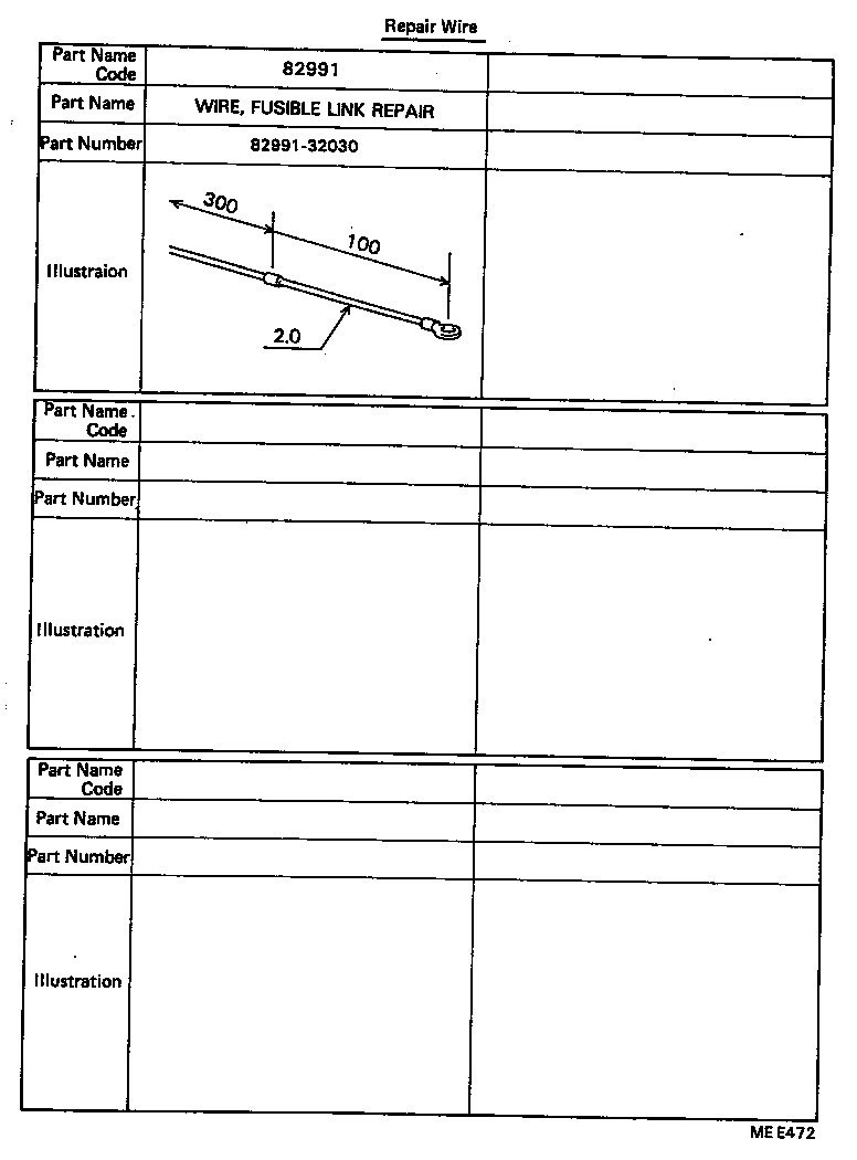 82121-20311 WIRE, ENGINE product image