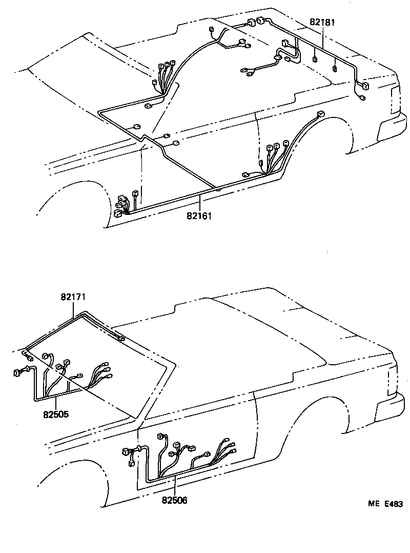 82123-14031 WIRE, ENGINE, NO.3 product image