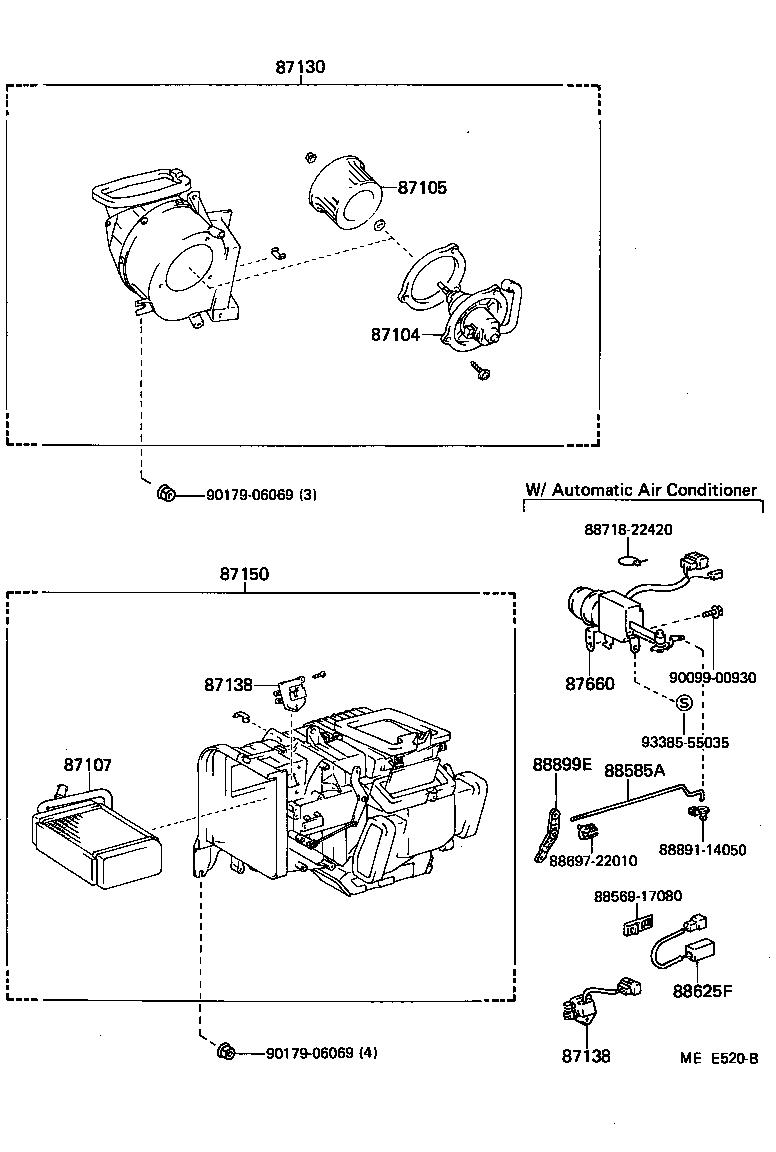 87150-17010 RADIATOR ASSY, HEATER product image