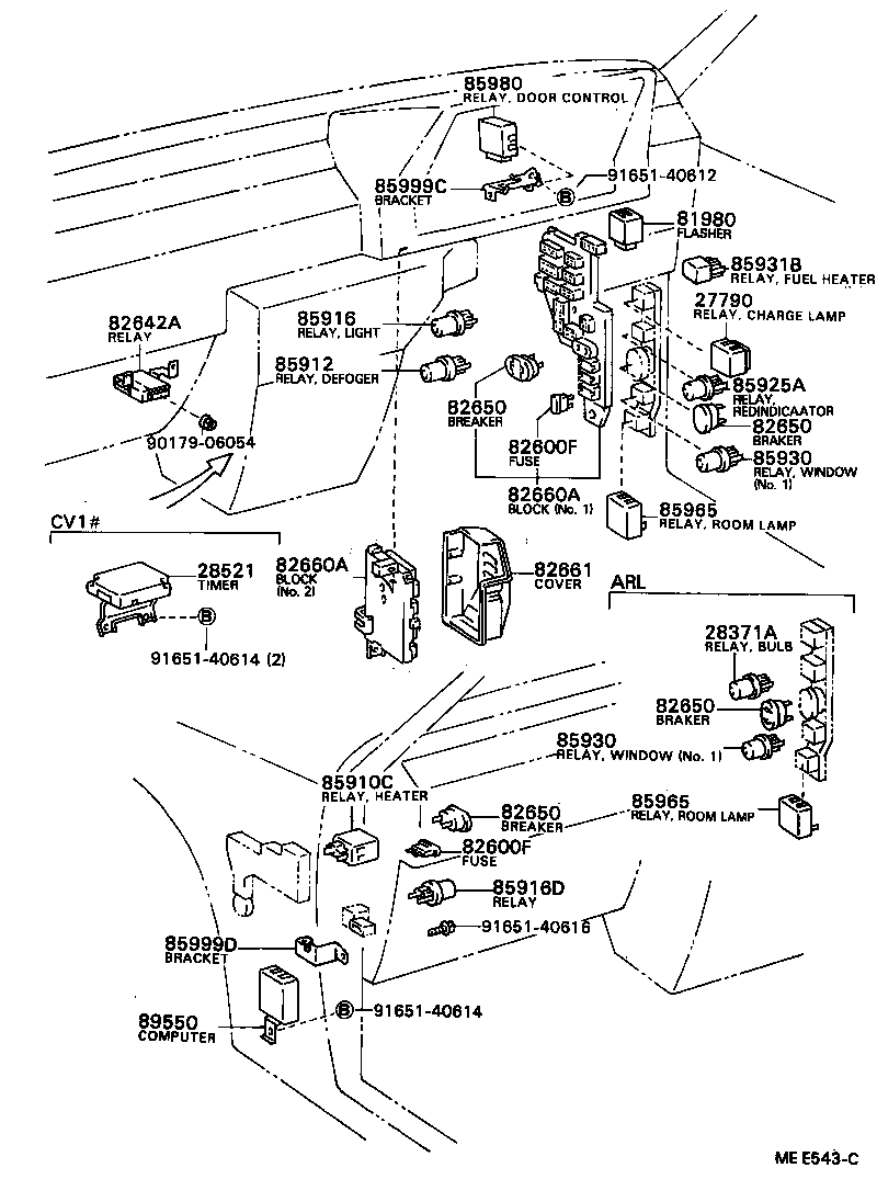 28380-44030 RELAY, FUEL HEATER product image