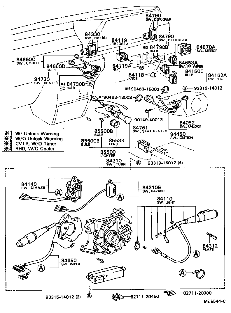 28380-44030 RELAY, FUEL HEATER product image