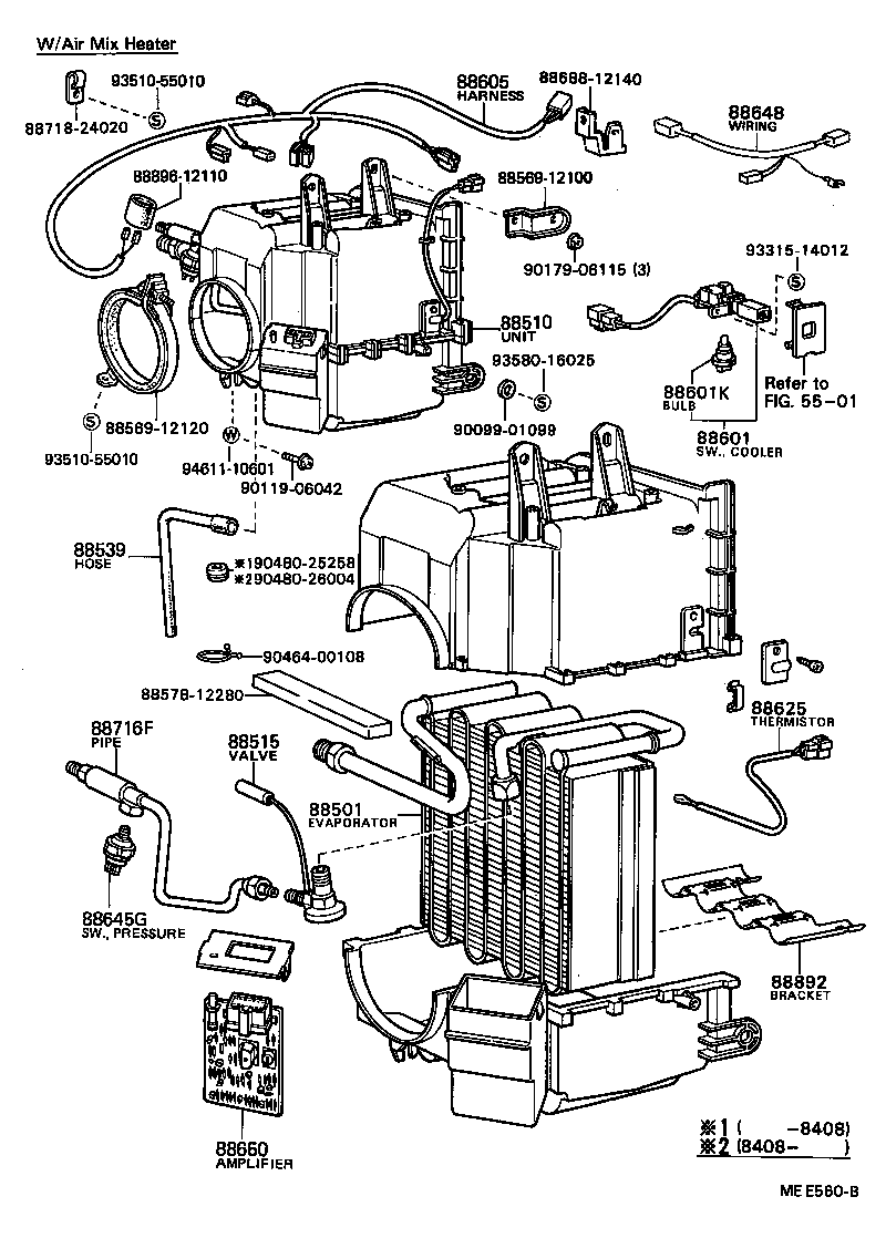 88510-12331 UNIT ASSY, COOLER product image