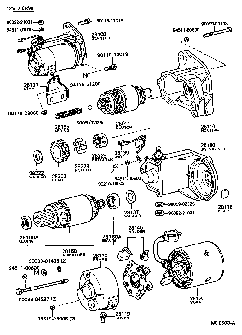 28110-72060 HOUSING ASSY, STARTER DRIVE product image