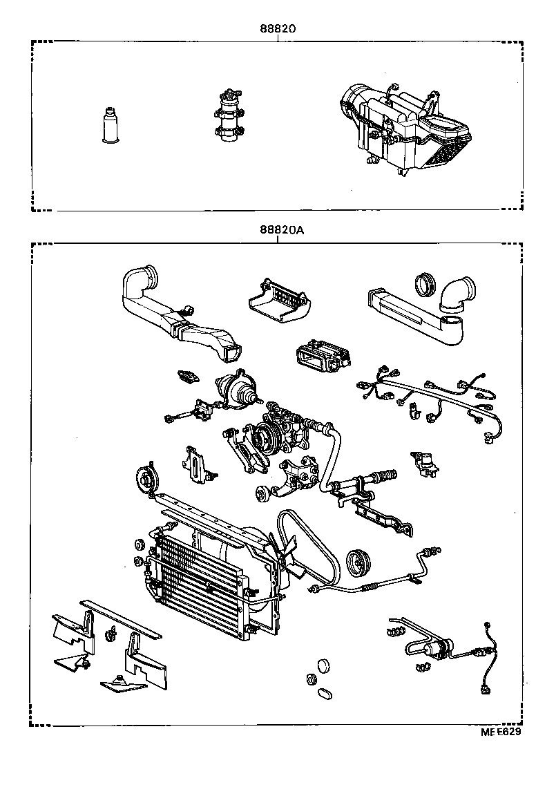 88300-89165 COOLER & ACCESSORY ASSY product image
