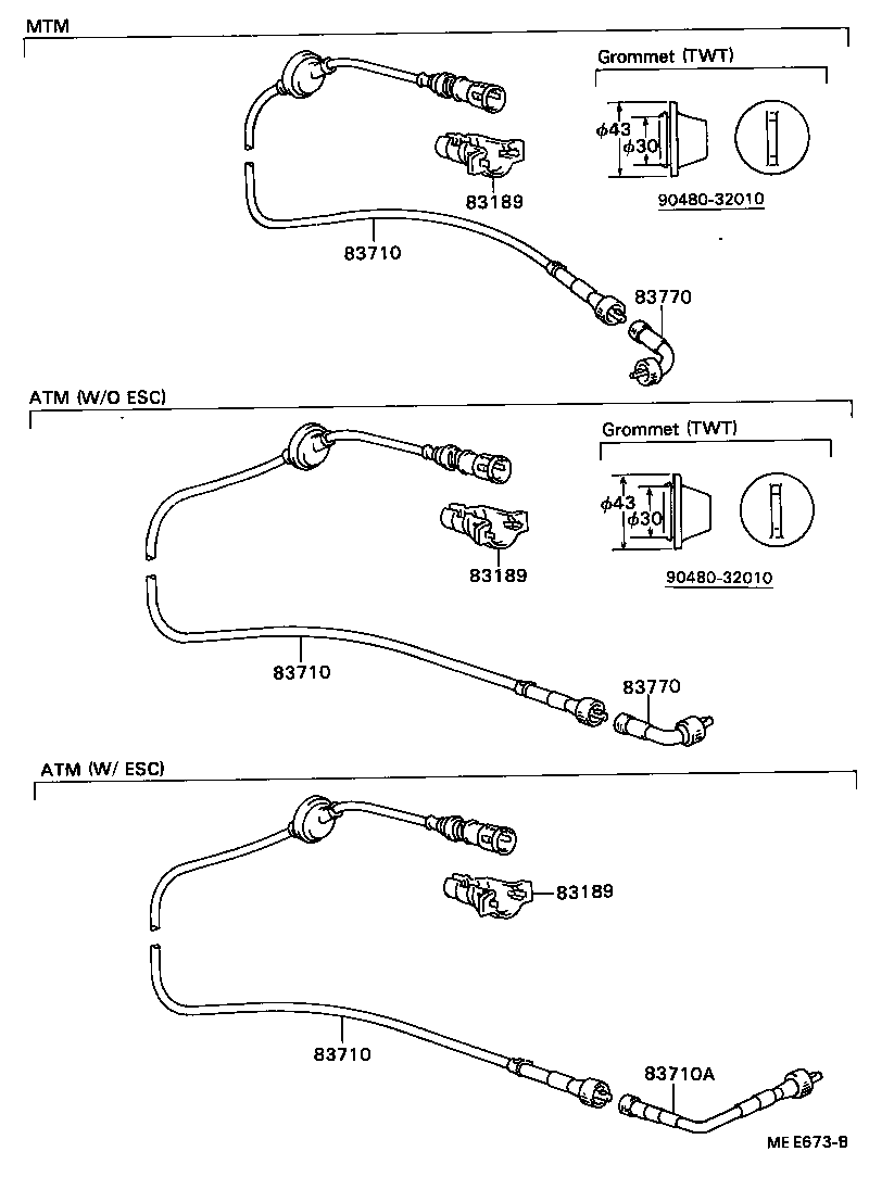 83131-22430 DIAL, METER, NO.1 product image