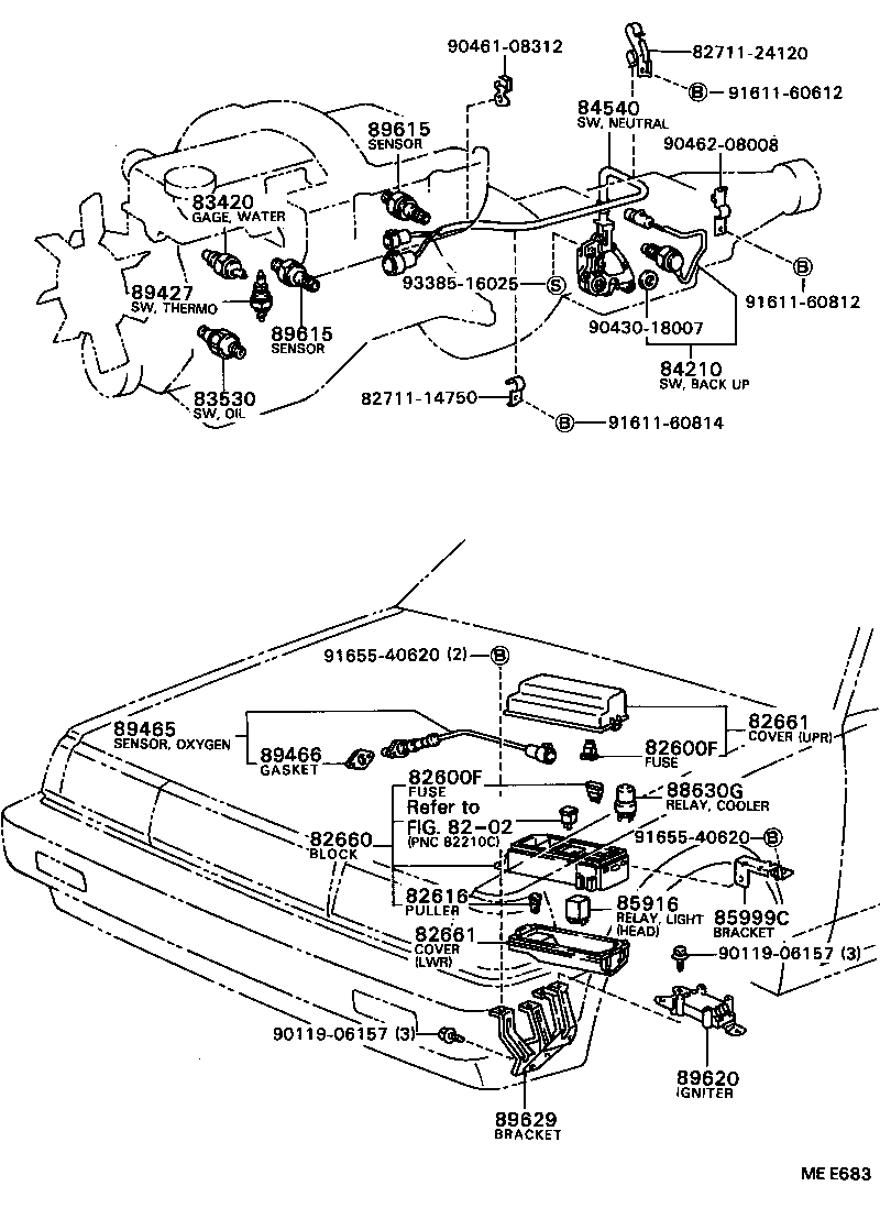 83320-80006 GAGE ASSY, FUEL SENDER product image