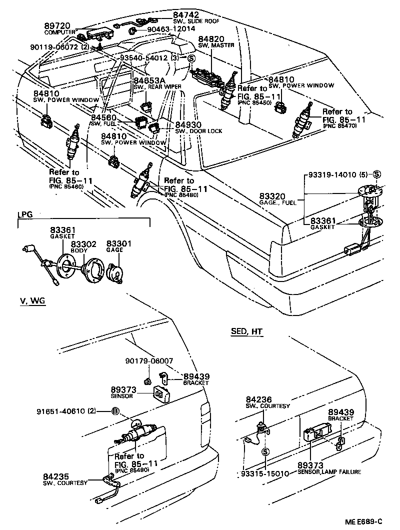 83320-80006 GAGE ASSY, FUEL SENDER product image