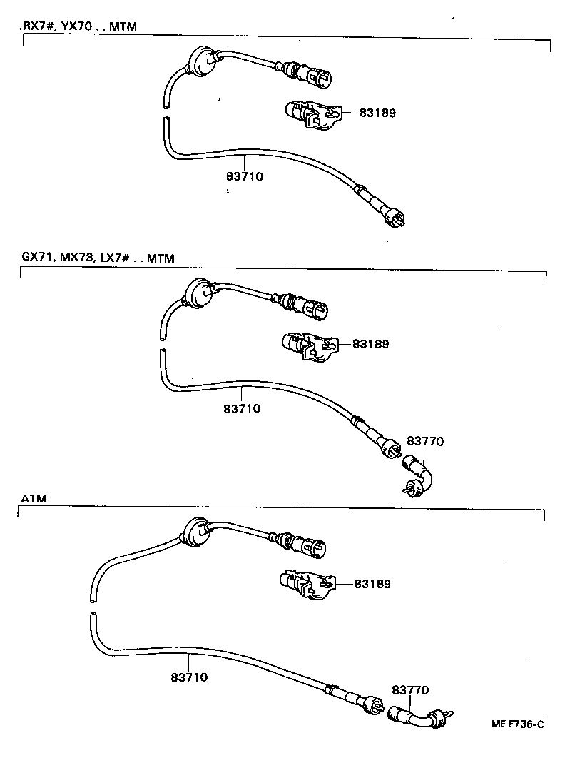 83131-22550 DIAL, METER, NO.1 product image