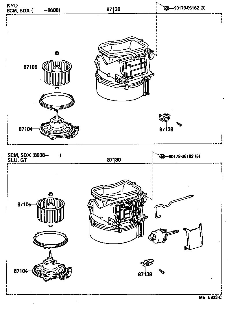 88635-22030 RESISTOR, HEATER BLOWER product image