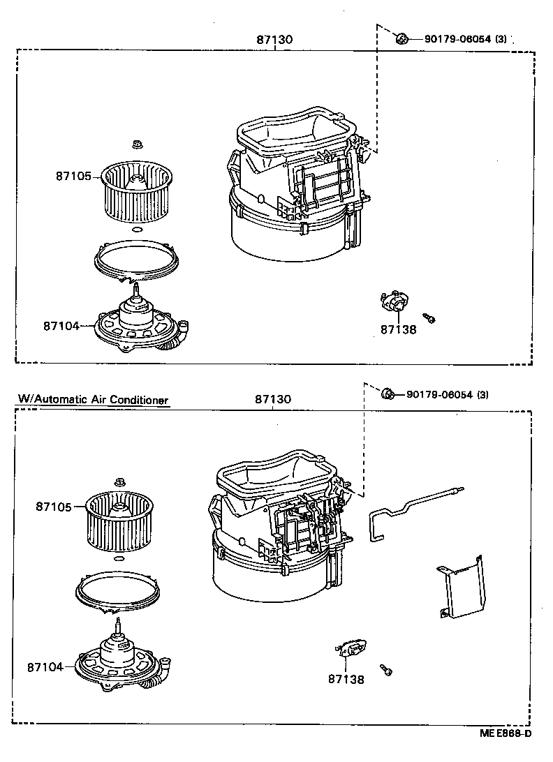 87150-22352 RADIATOR ASSY, HEATER product image