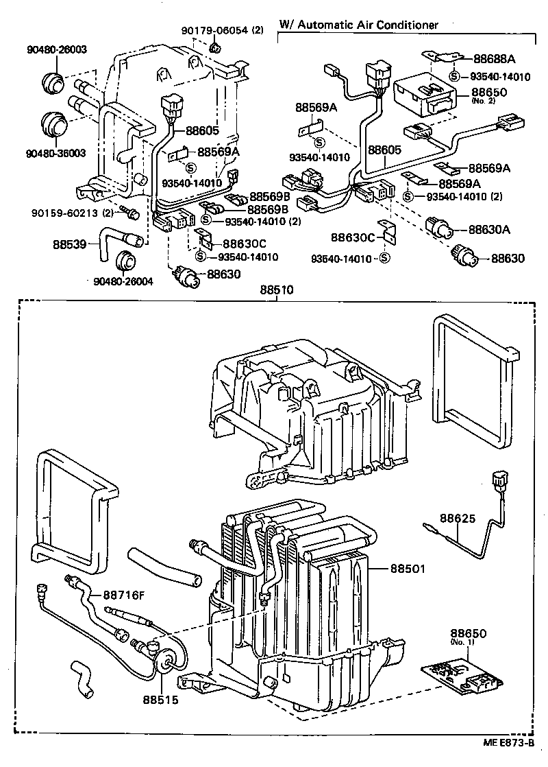 88510-22331 UNIT ASSY, COOLER product image