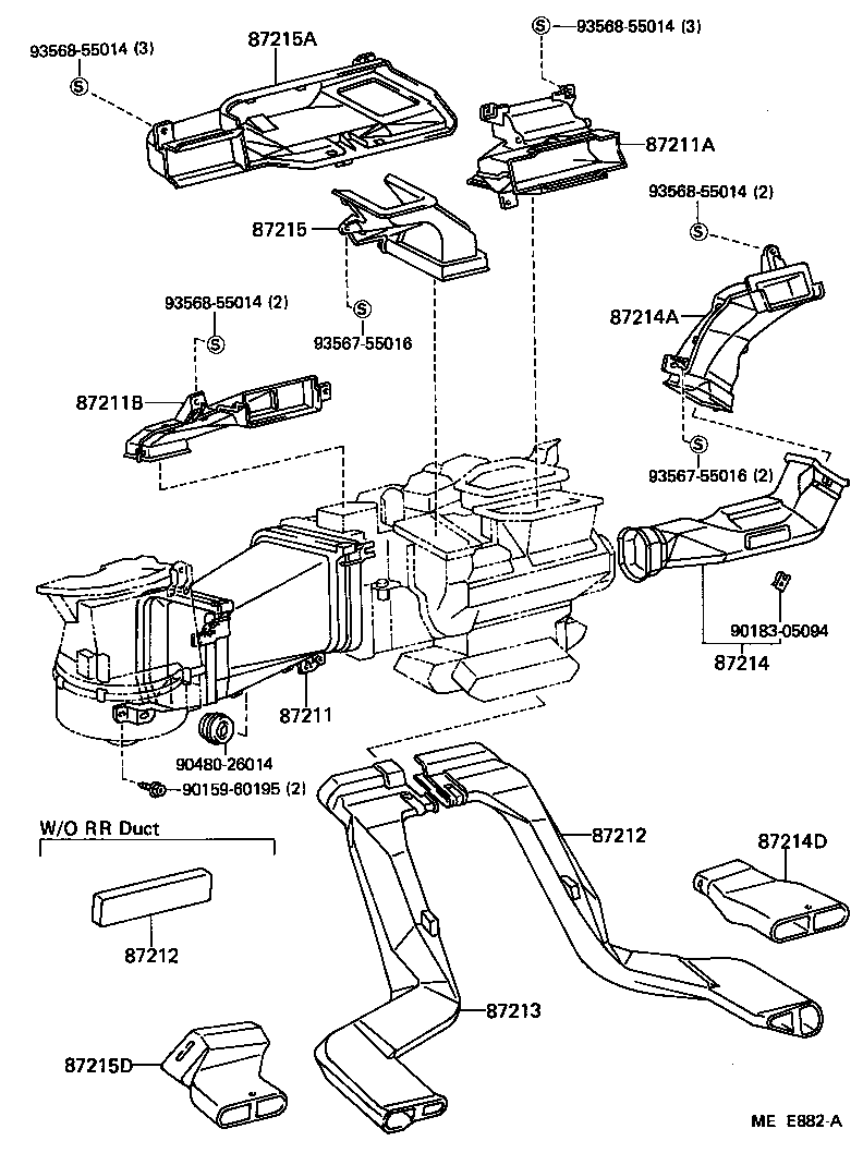 55907-22180 CABLE SUB-ASSY, WATER VALVE CONTROL product image
