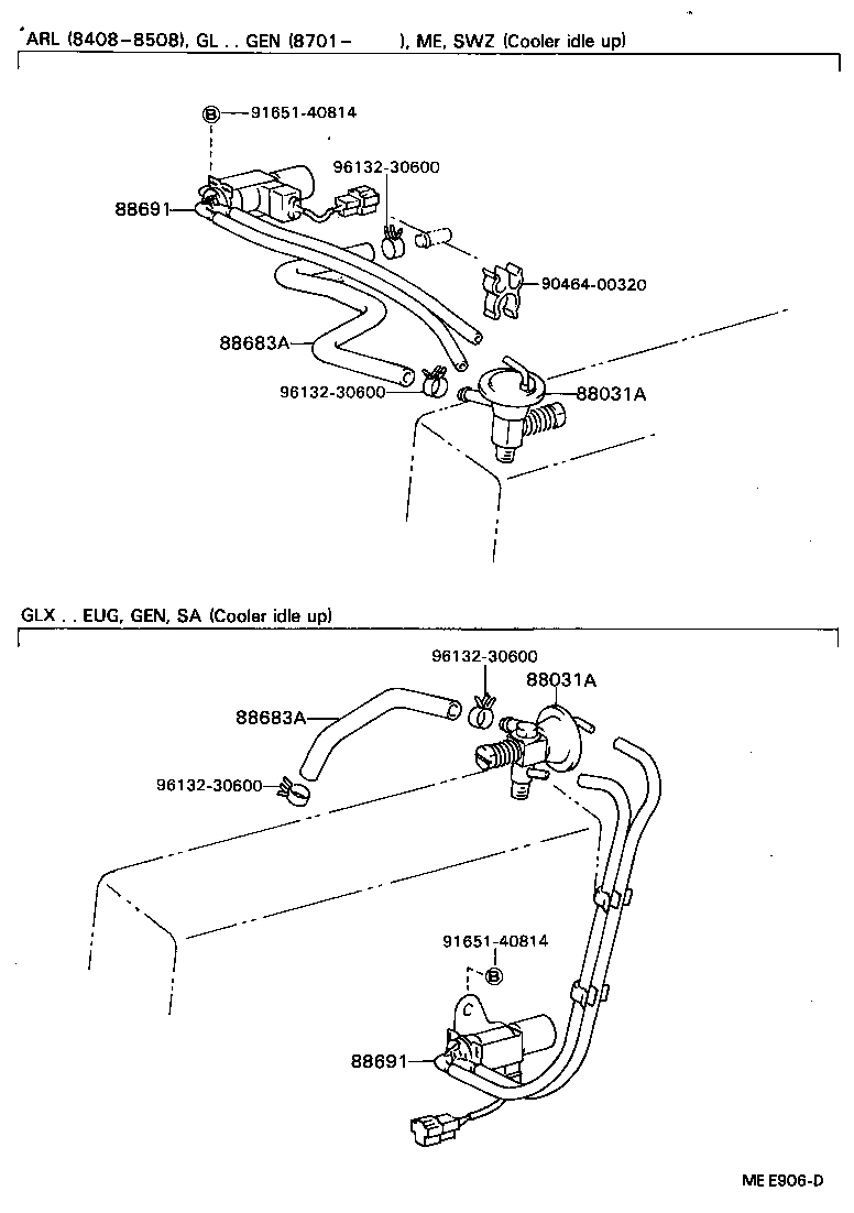 88690-22360 VALVE, MAGNET (FOR IDLE UP DEVICE) product image