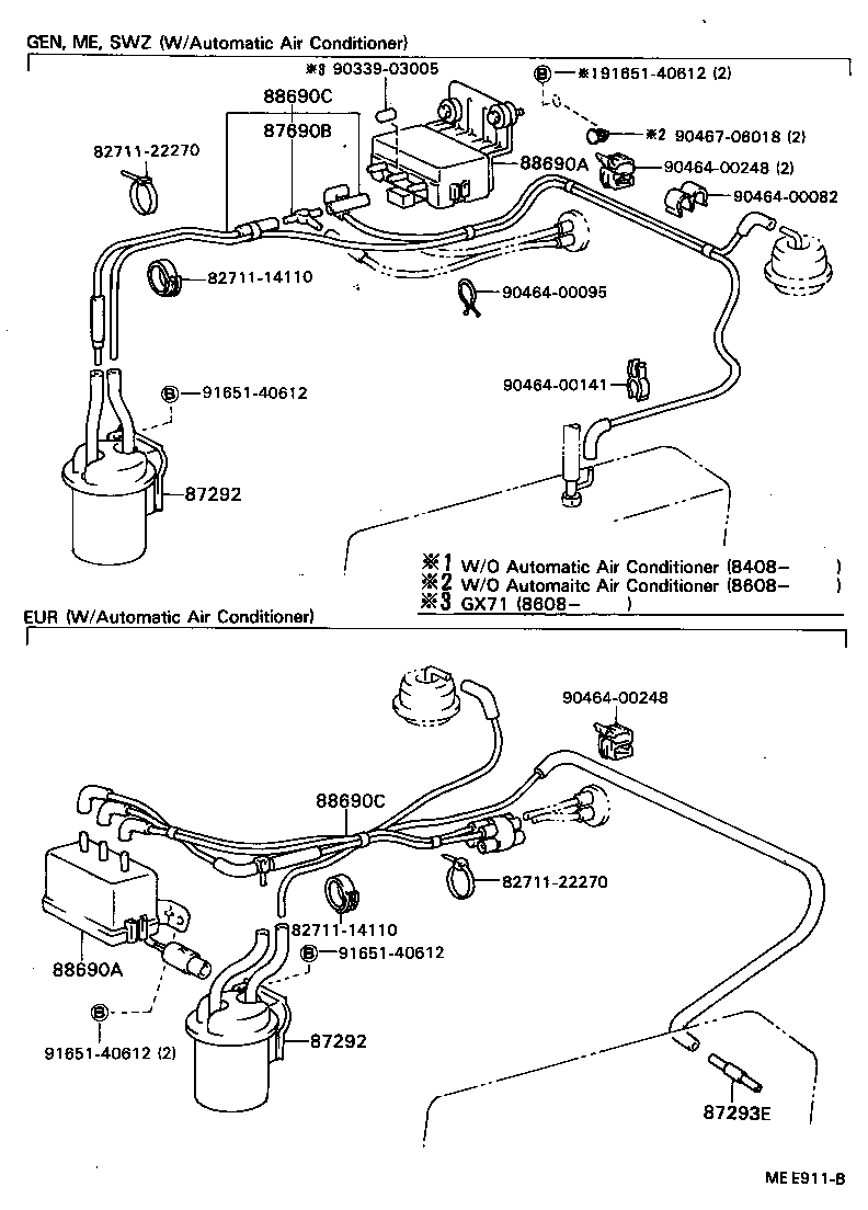 88690-22360 VALVE, MAGNET (FOR IDLE UP DEVICE) product image