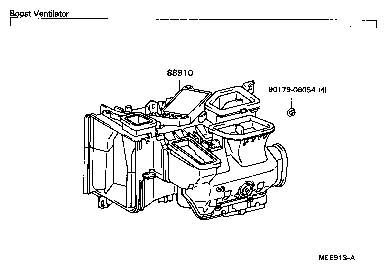 87150-22352 RADIATOR ASSY, HEATER product image