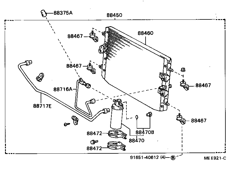 88470-22010 RECEIVER & DRYER ASSY, COOLER product image