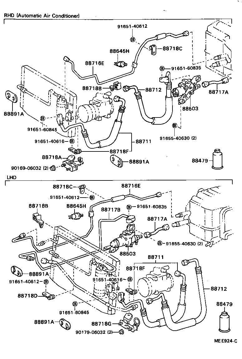88470-22010 RECEIVER & DRYER ASSY, COOLER product image