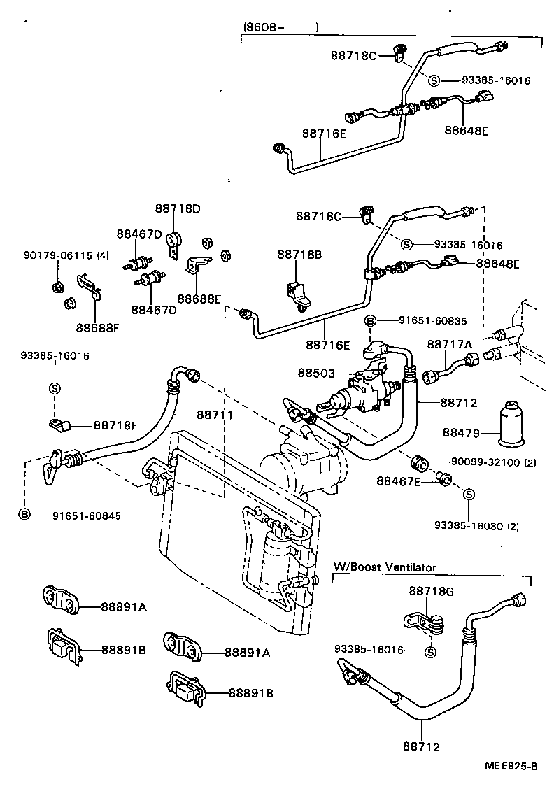 88470-22010 RECEIVER & DRYER ASSY, COOLER product image