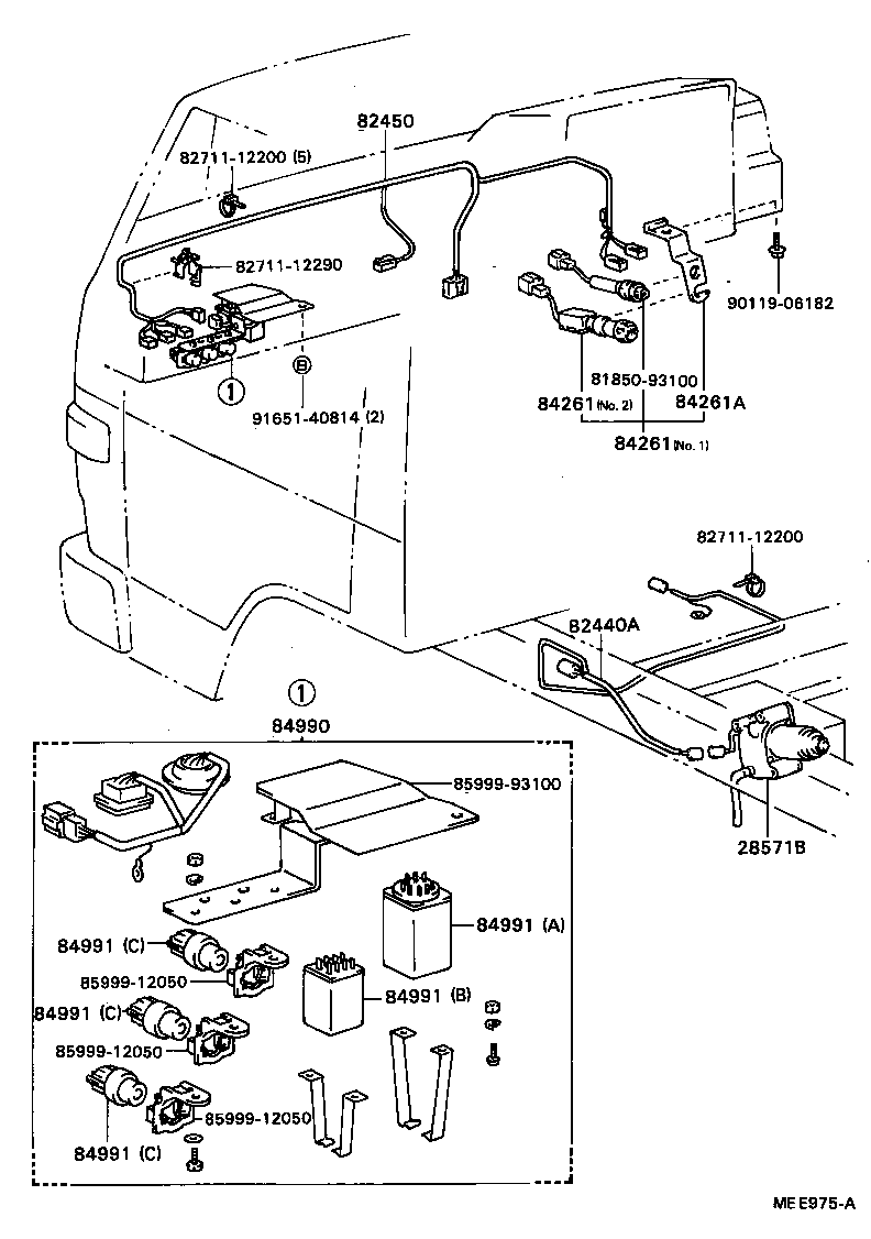 28571-93100 MOTOR, POWER TAKE-OFF CONTROL product image