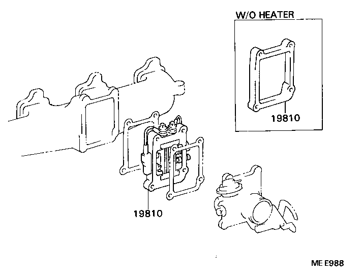 19871-56020 CONNECTOR, GLOW PLUG NO.1 product image