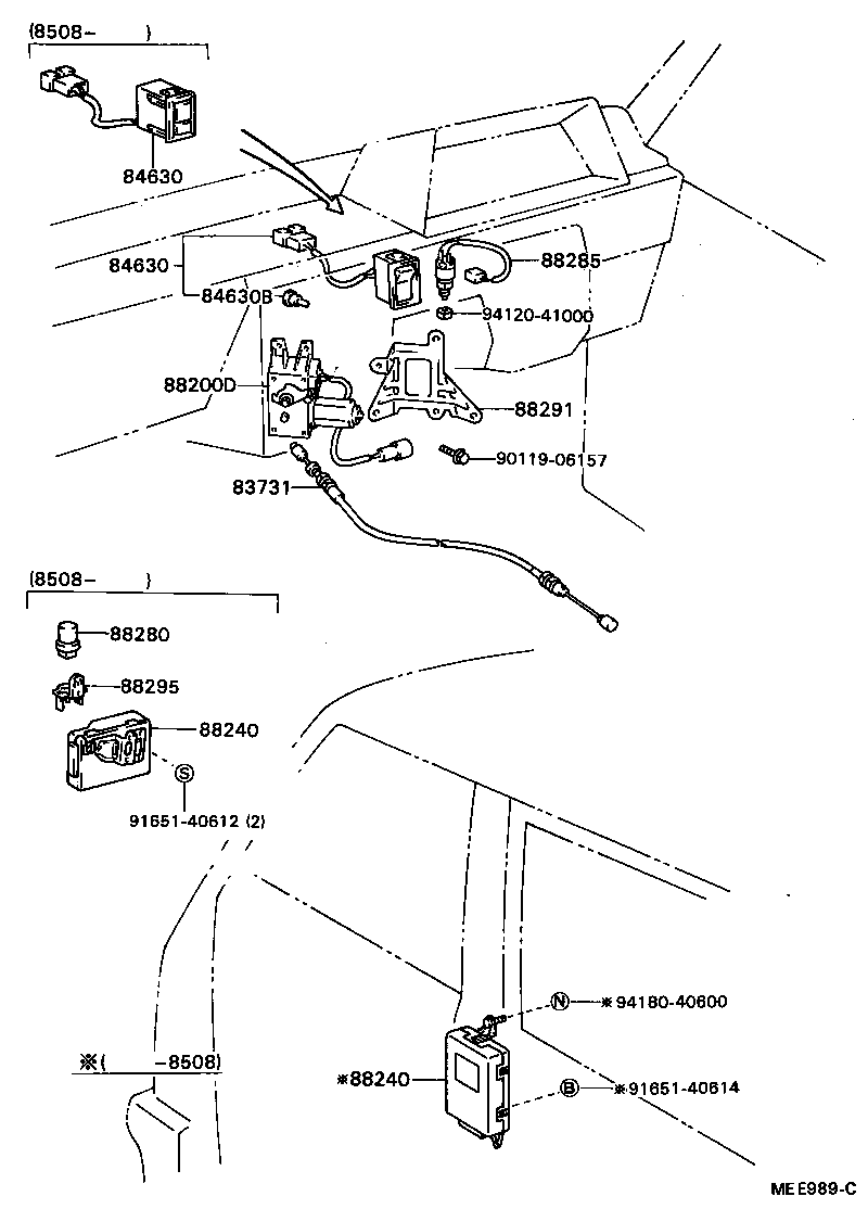 88240-28050 COMPUTER ASSY, CRUISE CONTROL product image