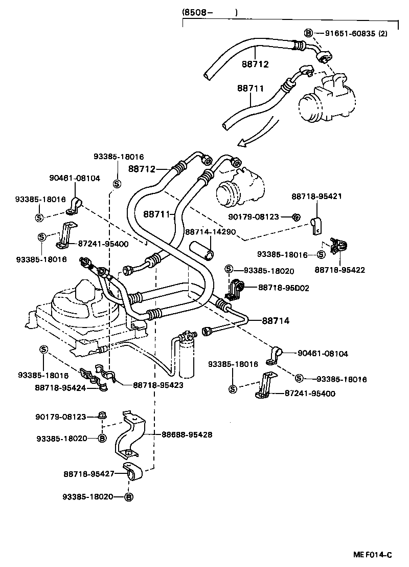 88460-95404 CONDENSER ASSY, COOLER product image
