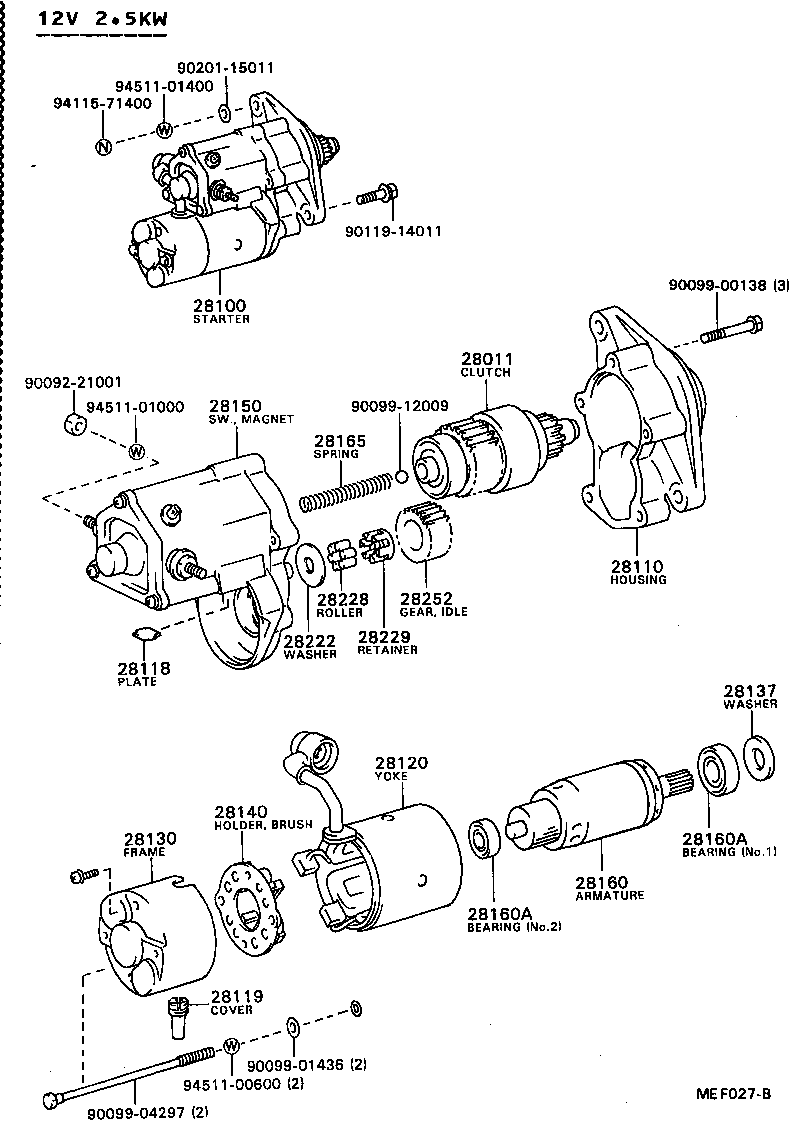 28115-78021 HOUSING ASSY, STARTER DRIVE product image