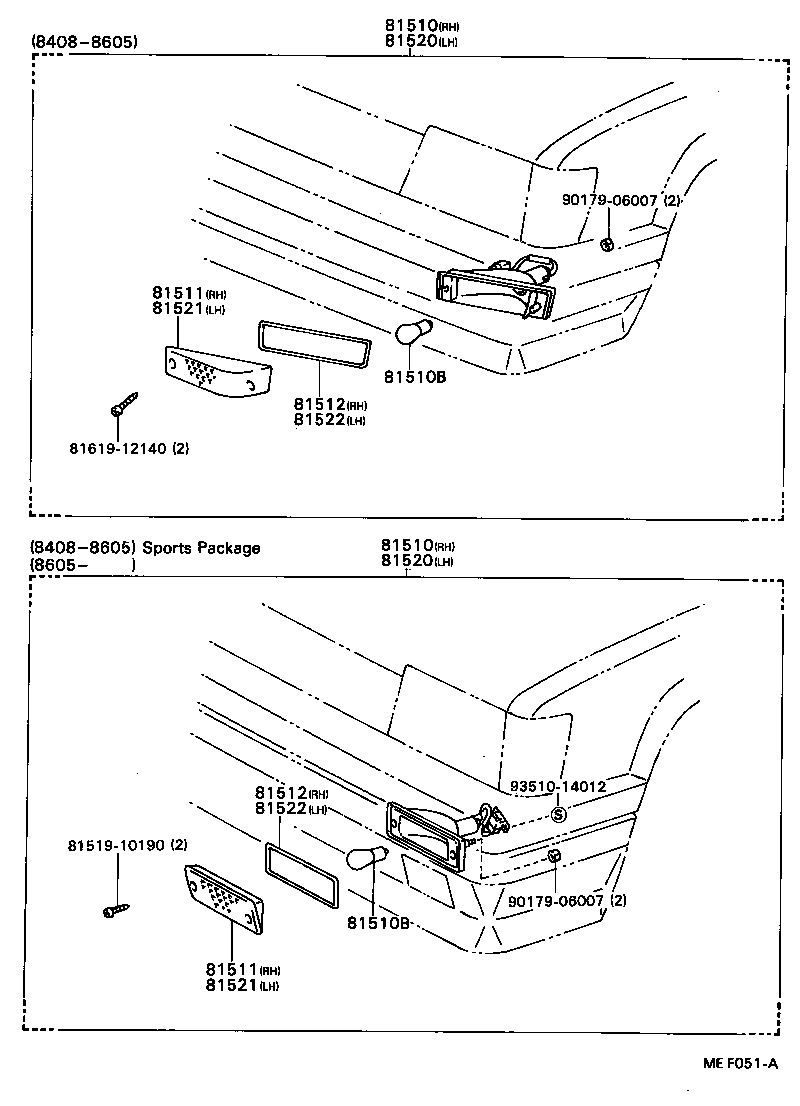 81511-16100 LENS, FRONT TURN SIGNAL LAMP, RH product image