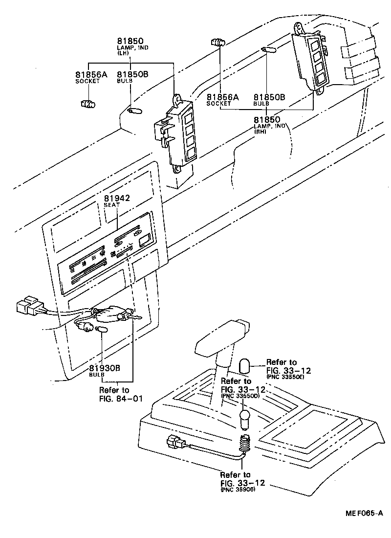 81850-16170 LAMP ASSY, INDICATOR product image