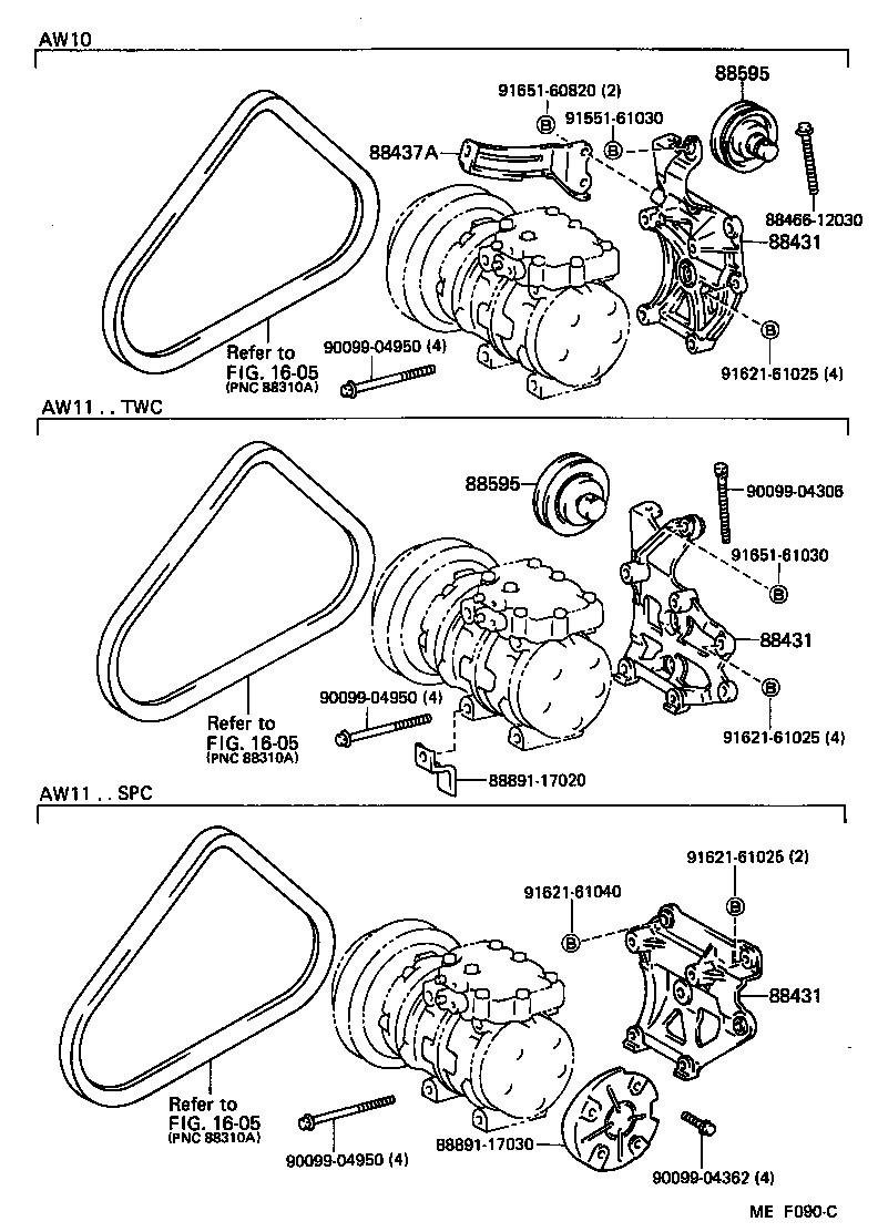 88320-17060 COMPRESSOR ASSY, COOLER product image