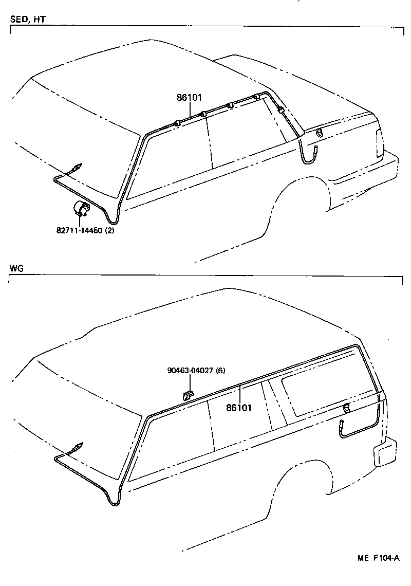 86396-30030 NUT, ANTENNA product image