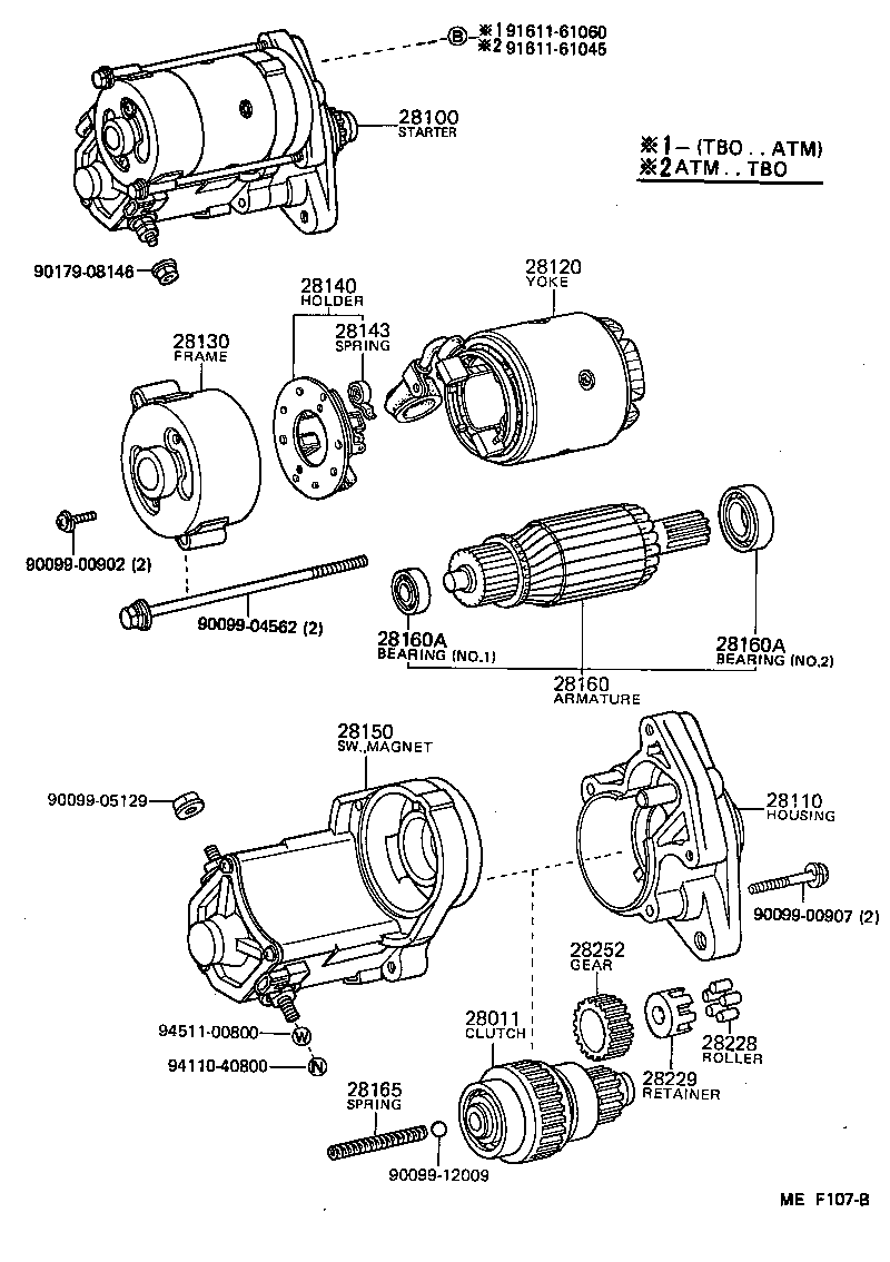 28110-10050 HOUSING ASSY, STARTER DRIVE product image