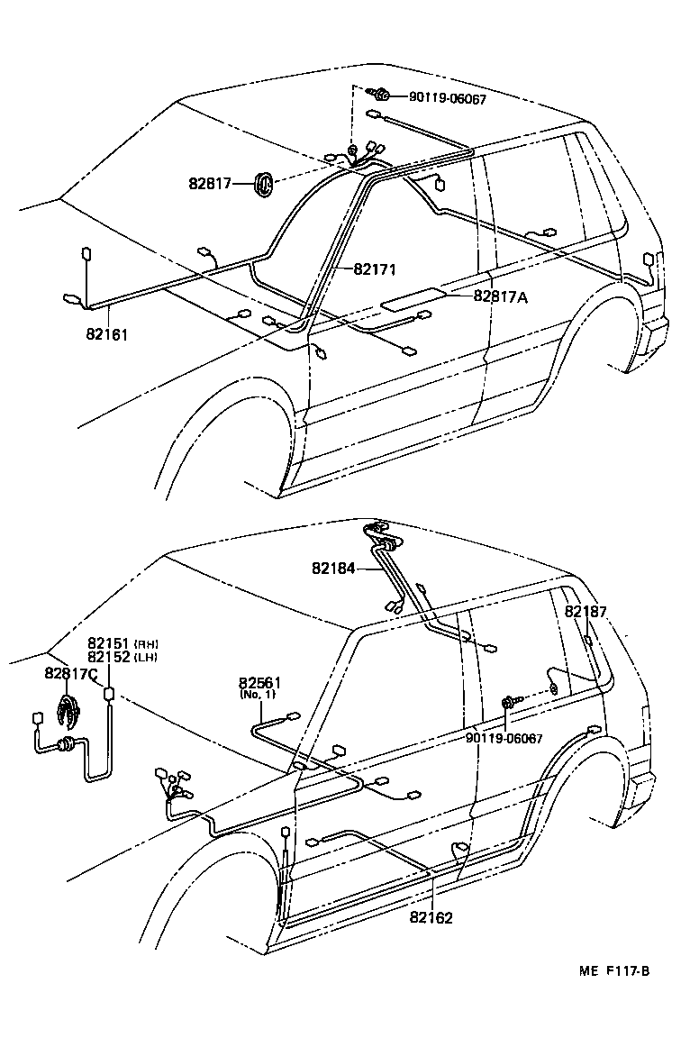 82121-10112 WIRE, ENGINE product image
