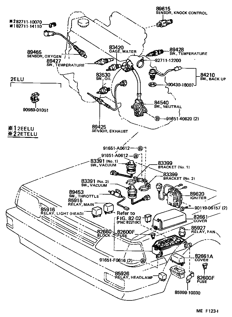 83320-19785 GAGE ASSY, FUEL SENDER product image