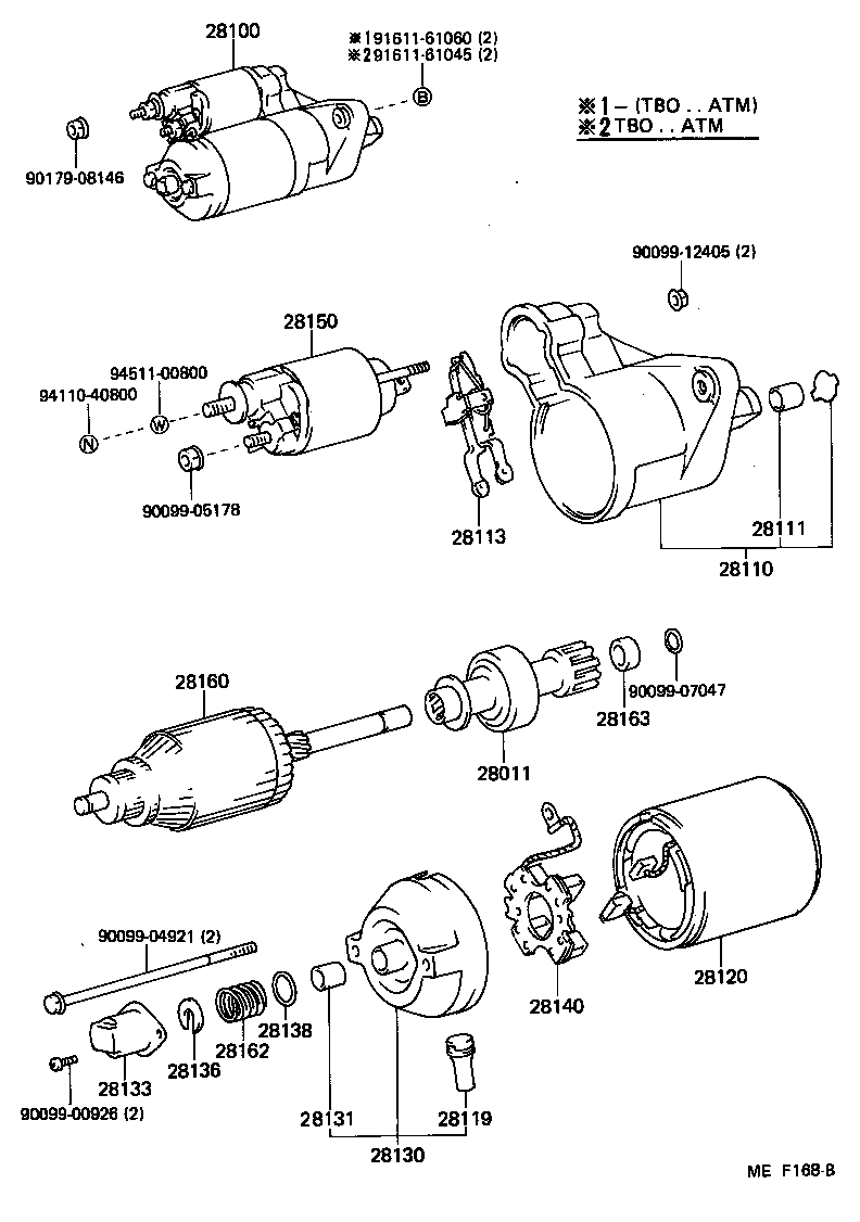 28110-10050 HOUSING ASSY, STARTER DRIVE product image