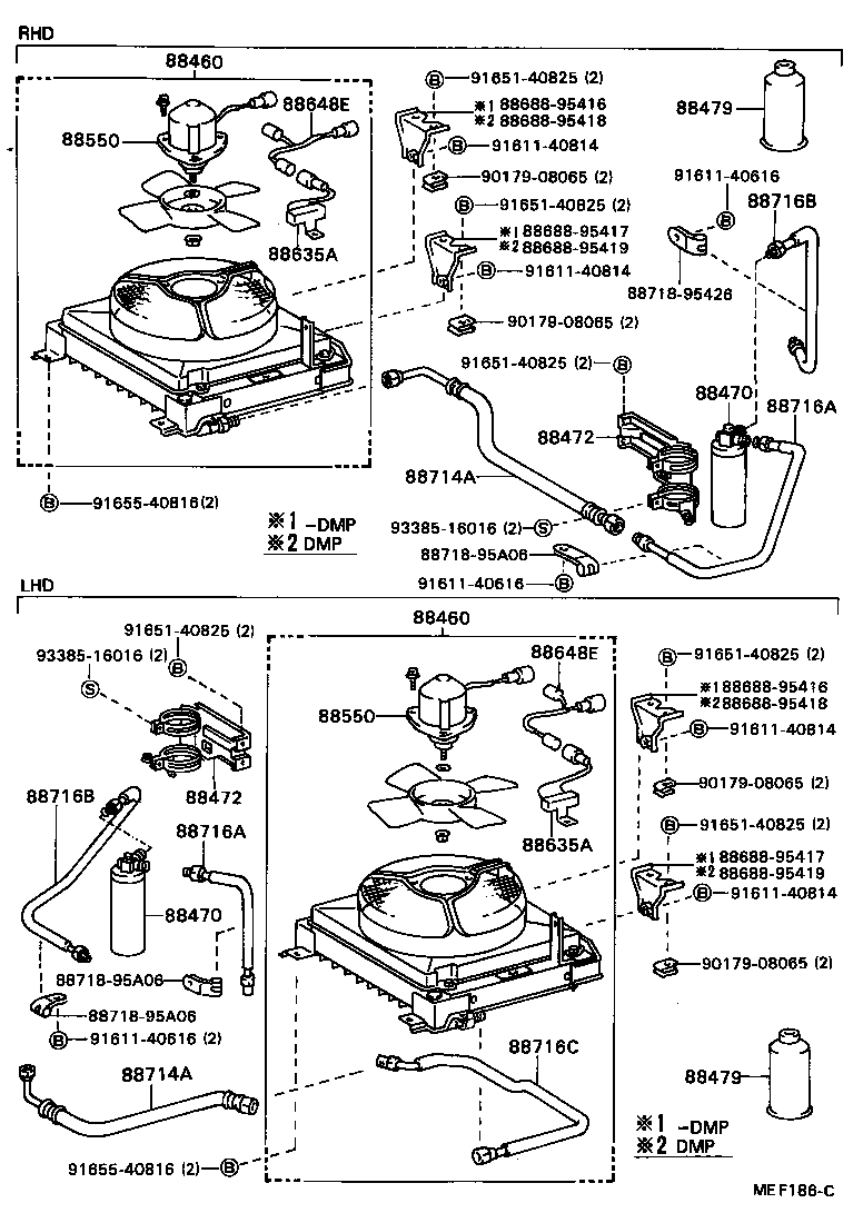 87138-95411 RESISTOR, BLOWER (FOR COOLER CONDENSER MOTOR) product image
