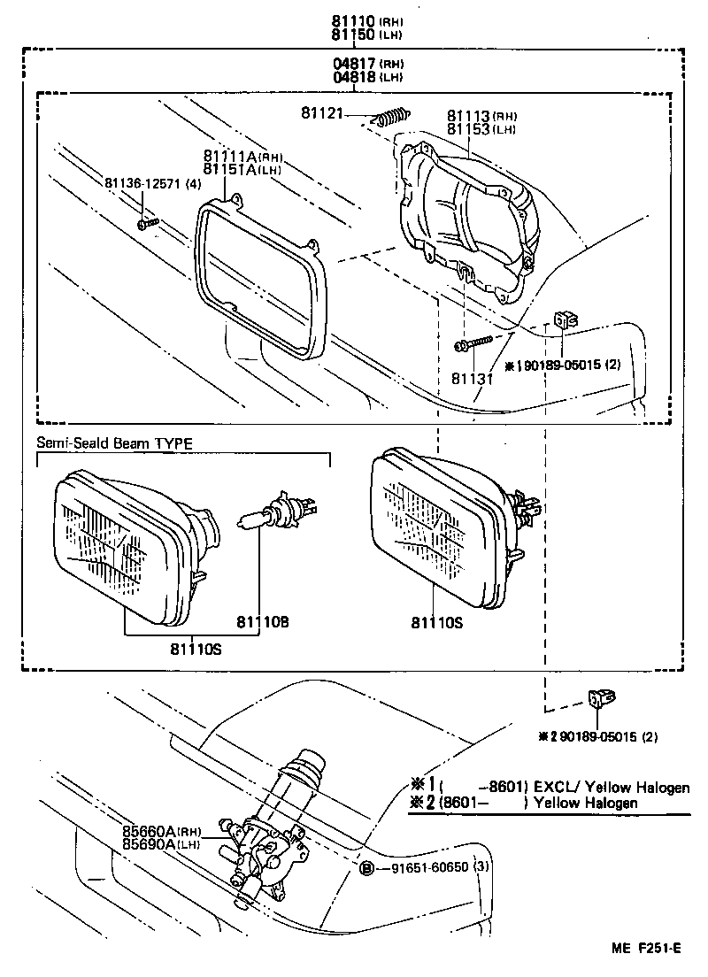 81110-80392 HEADLAMP ASSY, RH product image