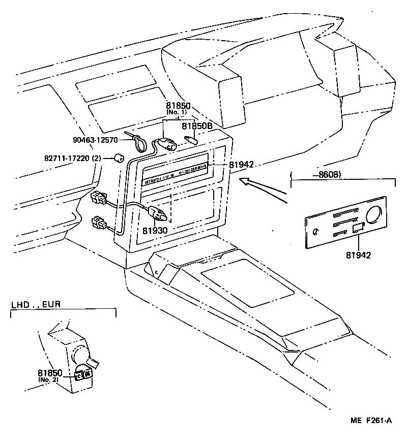 81850-17030 LAMP ASSY, INDICATOR product image