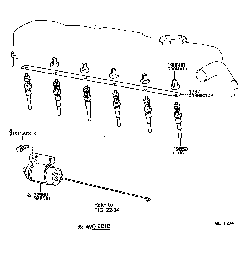 90919-04042 RESISTOR, IGNITION COIL product image