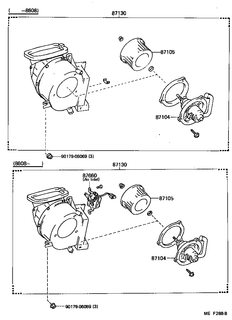 55909-17030 CABLE SUB-ASSY, AIRMIX DAMPER CONTROL product image